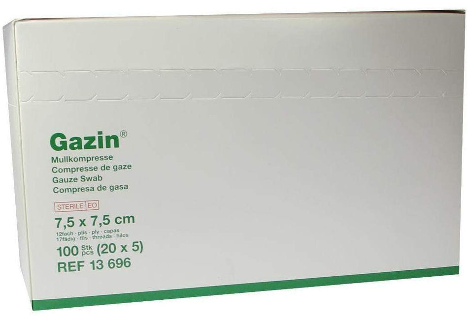GAZIN Mullkomp. steril 12fach