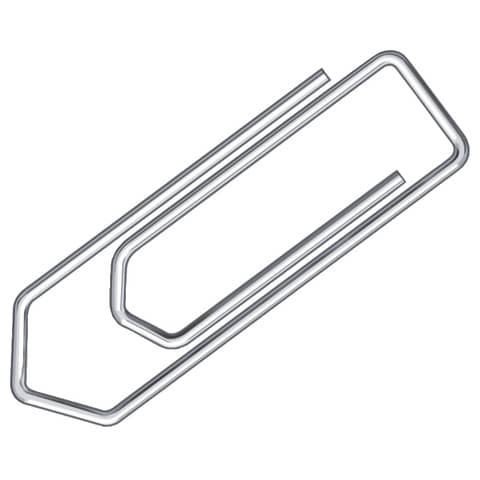 Büroklammer, 32 mm, verzinkt, Q-CONNECT