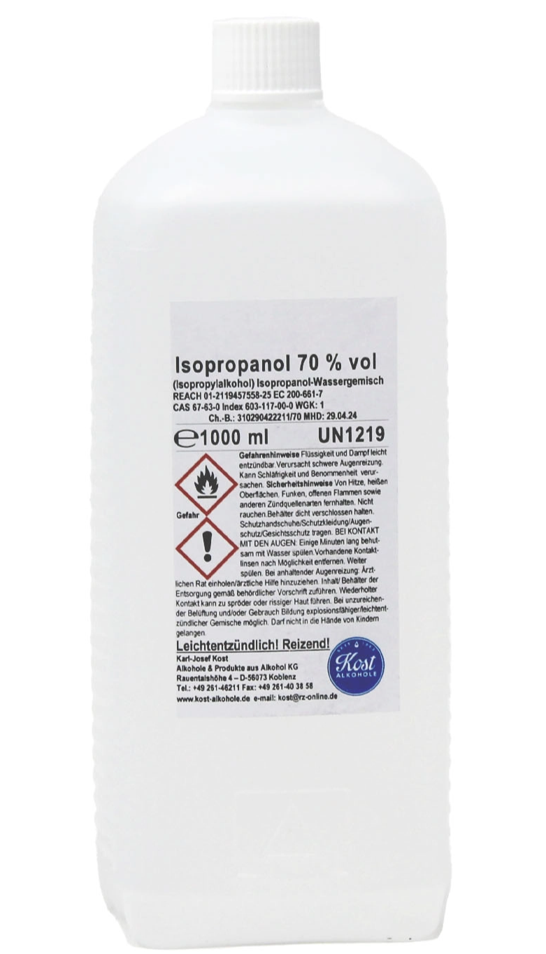 Isopropyl Alkohol 70%,1000 ml