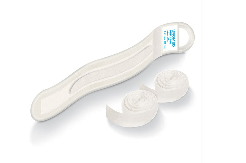 UROMED Klettbandset für Urinbeinbeutel, latexfrei