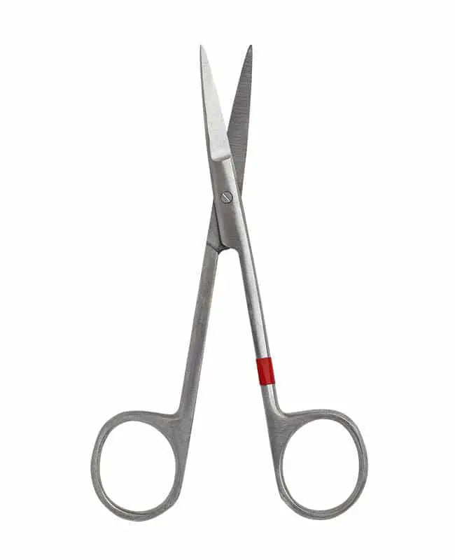 Fuhrmann Irisschere, spitz/spitz, gerade Metall, 11,0 cm