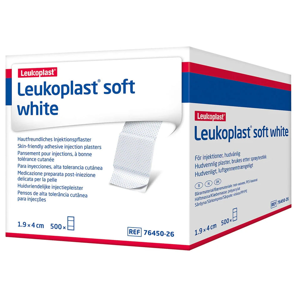 LEUKOPLAST soft white Injektionspflaster