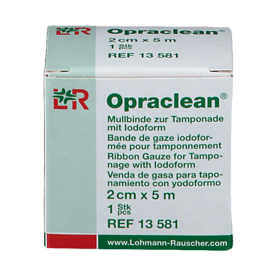 L&R Opraclean Jodoform Mullbinde