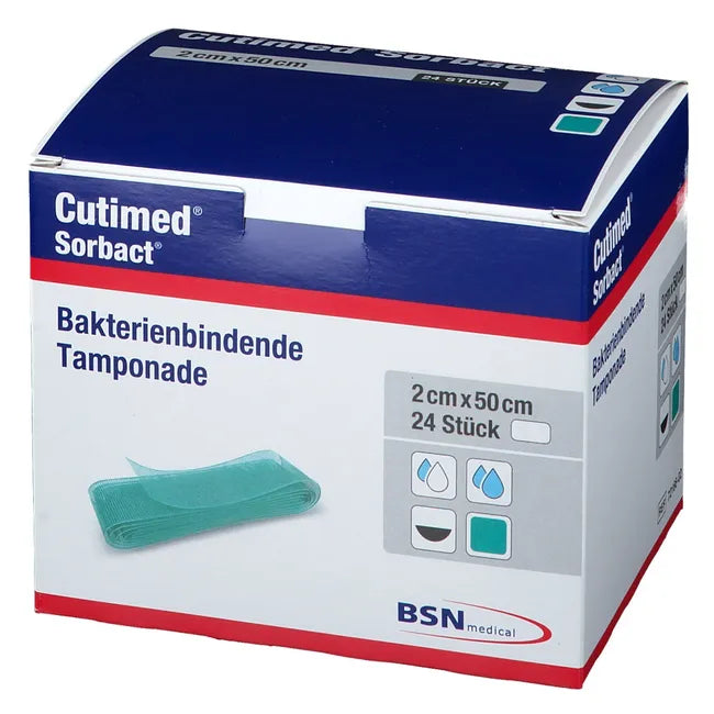CUTIMED Sorbact Tamponaden 2 x 50 cm
