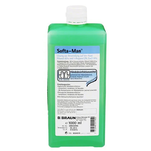 B. Braun Softa-Man, Händedesinfektionsmittel