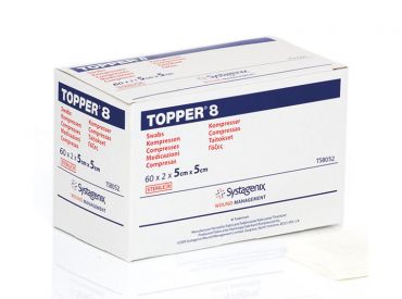 TOPPER 8-Kompressen, steril