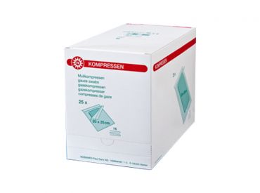 Mullkompressen, 16-fach, steril