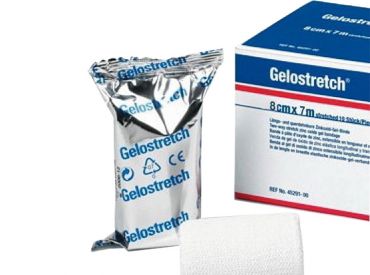 Gelostretch® Zink-Gel-Binde 8 cm x 7 m – halbstarrer Stützverband