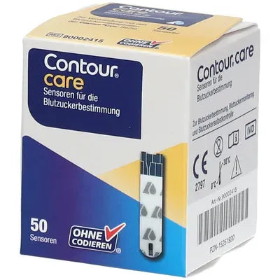 Contour Care Glukose-Teststreifen 50 Stk. / Packung
