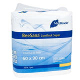 BeeSana® Comflock Super Saugfähige Unterlagen, Weiß