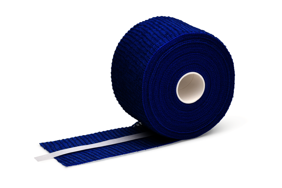 NIKA-Mull haft Fixierbinde blau – kohäsiv & elastisch