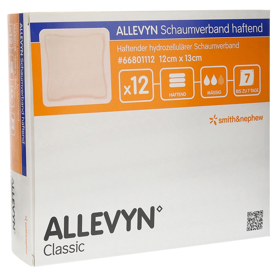 ALLEVYN Schaumverband Haftend Classic 12 x 13 cm