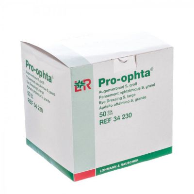 Pro-ophta S Augenpflaster groß – 50 Stk. / Packung
