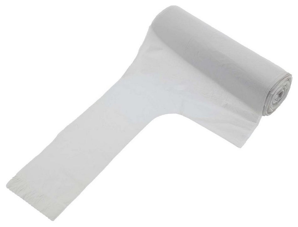 HDPE-Müllbeutel mit  Tragegriff, transparent, 60 l